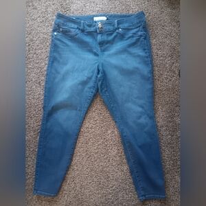 Torrid Blue Denim Jeans Jeggings 22T